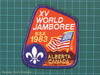Click to enlarge WJ'83 BSA Contingent